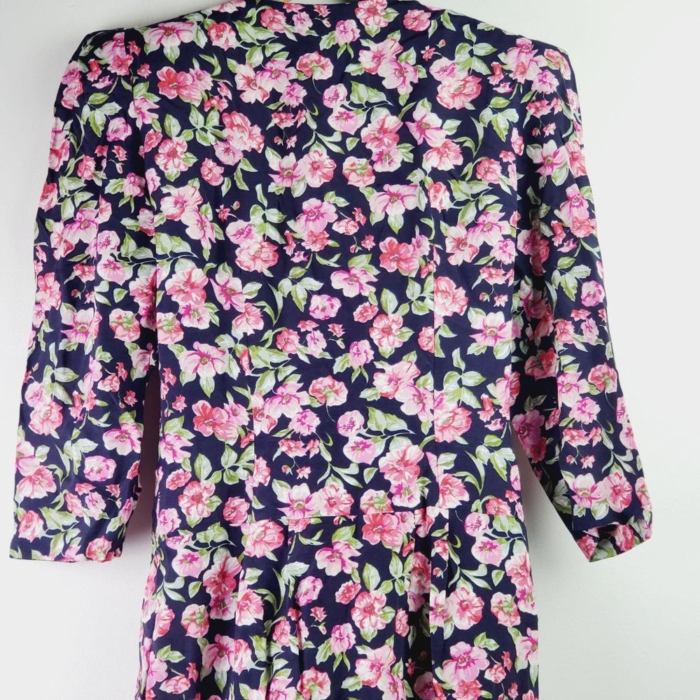 Vintage All that Jazz Floral Cottage Core Bodycon - Picture 9 of 13